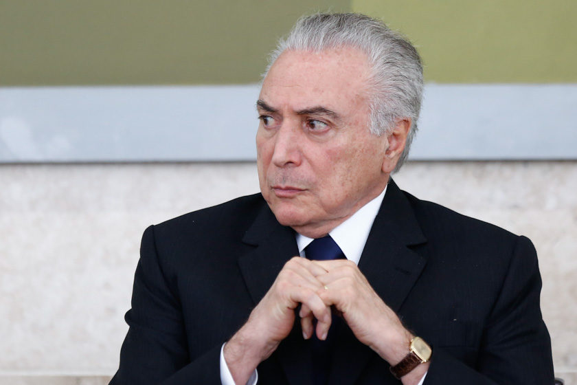 O presidente Michel Temer entregou condecorações a 11 colombianos que auxiliaram no resgate às vítimas do voo da Chapecoense - Brasília - DF 16/12/2016