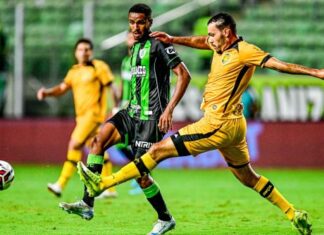 Série B: Amazonas perde para América-MG em Minas Gerais por 3 a 1