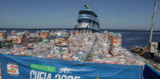 Mais de 23 mil famílias são afetadas pelas cheias dos rios no Amazonas