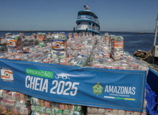 Mais de 23 mil famílias são afetadas pelas cheias dos rios no Amazonas