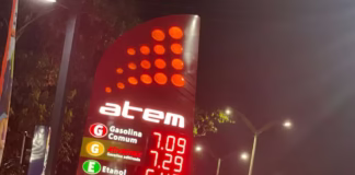 Preço da gasolina cai em postos de Manaus e litro é vendido a R$7,09