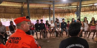 Indígenas Kambeba se formam como brigadistas e vão atuar contra queimadas no AM