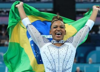 ‘Oscar do esporte’: Rebeca Andrade faz história e vence o Prêmio Laureus
