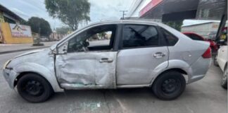 Motociclista é atropelado duas vezes em Manaus; motorista estava bêbado