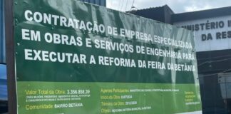 Em meio ao ratos, feirantes pedem ajuda para obra milionária parada na Betânia