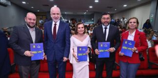 Presidente do TCE-AM participa de evento sobre segurança pública no Amazonas