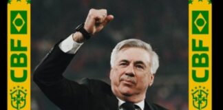 CBF marca data de estreia de Ancelotti no comando da Seleção
