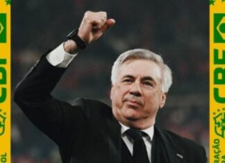 CBF marca data de estreia de Ancelotti no comando da Seleção