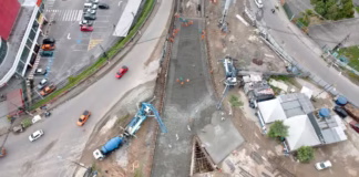 Trecho da Avenida Itaúba é interditado para obras do viaduto Rei Pelé na Zona Leste de Manaus