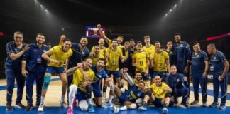 Seleção brasileira assume liderança da Liga das Nações de Vôlei