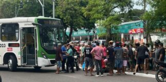 Após ser atropelada por ônibus na Compensa, mulher morre em Manaus