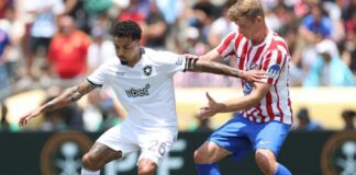 Mundial: Botafogo perde para o Atlético de Madrid, mas avança para as oitavas