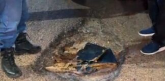 Buraco na Djalma Batista provoca acidente e mata grávida e bebê em Manaus