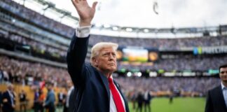 “Faço isso porque posso”, diz Trump sobre tarifa de 50% a produtos do Brasil Trump d24am 3 1024x682