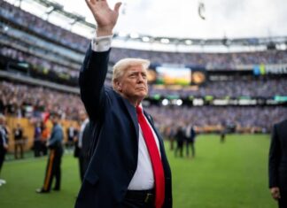 “Faço isso porque posso”, diz Trump sobre tarifa de 50% a produtos do Brasil Trump d24am 3 1024x682