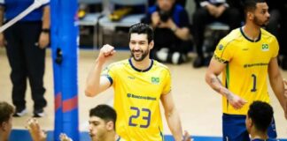 Brasil derrota Argentina e segue líder na Liga das Nações Masculina Brasil d24am 1 1024x632