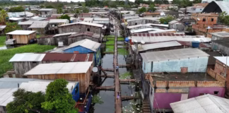 Governo Federal libera R$ 5,4 milhões para seis cidades do Amazonas em situação de emergência por inundações Cheia do rio solimoes em manacapuru foto jose lima rede amazonica