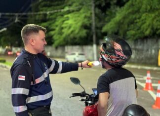 Mais de 60 condutores são flagradas dirigindo sob efeito do álcool em Manaus Detran d24am 1024x768