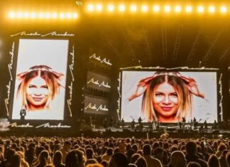 Henrique & Juliano choram em show durante homenagem a Marília Mendonça Marilia d24am 1024x576