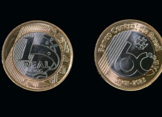 Banco Central lança moeda comemorativa de R$ 1 pelos 60 anos do órgão Moeda d24am 1024x628