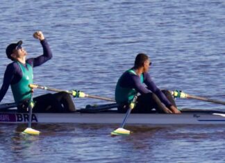 Brasil é ouro no remo nos Jogos Pan-americanos Júnior Brasil e ouro d24am 1024x613