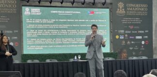 Conselheiro do TCE-AM abre Congresso Amazônico de Direito à Educação com palestra magna sobre controle externo Fabian 02