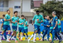 CBF realiza último treino antes de segundo amistoso com a Costa Rica Selecao brasileirad24am 1024x768