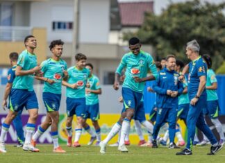CBF realiza último treino antes de segundo amistoso com a Costa Rica Selecao brasileirad24am 1024x768