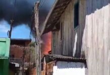 Reino Unido oferece quadra como abrigo a famílias vítimas de incêndio no Morro Incendio morro d24am