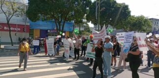 Profissionais de Saúde do AM cobram melhorias nos plantões e salários Manifestacao d24am 1024x576