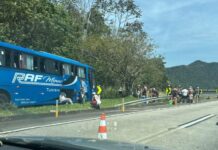 Torcedores do Flamengo sofrem acidente antes de clássico contra o Vasco Acidente d24am 1 1024x640