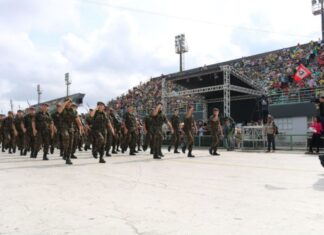 Trânsito é alterado em avenidas de Manaus para o desfile de 7 de Setembro Tradicional desfile de 7 de setembro ocorre nesta quinta feira no sambodromo de manaus foto divulgacao ssp am 1024x682