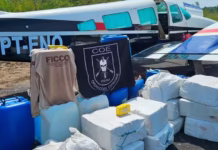 Cerca de 400 kg de drogas são apreendidas em pista clandestina no interior do Amazonas Cerca de 400 kg de drogas sao apreendidos em pista clandestina no interior do amazonas foto divulgacao pf