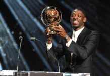 Com Dembélé, França alcança Argentina em premiações da Bola de Ouro; confira Dembele d24am
