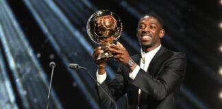 Com Dembélé, França alcança Argentina em premiações da Bola de Ouro; confira Dembele d24am