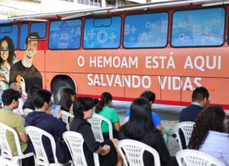 Campanha de doação de sangue no TCE-AM leva esperança a 236 pessoas Hemoam no tce