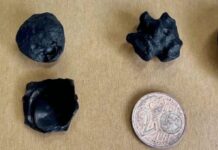 Peças de vidro revelam que meteoro gigante caiu na Terra há 11 mi de anos Pecas de vidro d24am 1024x387