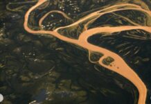 Nasa divulga fotos do rio Amazonas registradas da Estação Espacial Rio amazonas d24am