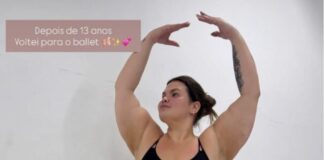 Thais Carla volta ao ballet após perder 60 kg em cirurgia bariátrica Thais carla d24am 1