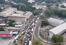 Amazonas é o estado menos seguro do país para dirigir, aponta estudo nacional Transito fiacao poste 1