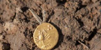 Arqueólogos encontram tesouro com 500 moedas de ouro e prata da era celta Moedas d24am 1024x682