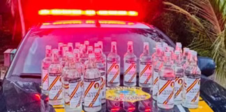 PRF apreende 32 garrafas de cachaça venezuelana transportadas ilegalmente na BR-174, em Manaus Captura de tela 2025 10 09 171342