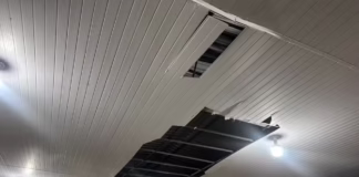 Forte chuva atinge Manaus registra vias alagadas e forro da Feira do São Jorge desaba Forro da feira do sao jorge 1200