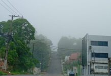 Neblina surpreende Manauaras e exige cuidado redobrado ao dirigir Nevoeiro d24am