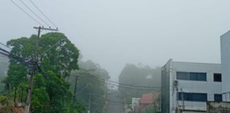 Neblina surpreende Manauaras e exige cuidado redobrado ao dirigir Nevoeiro d24am