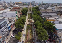 Manaus ganha Praça dos Remédios revitalizada no aniversário de 356 anos