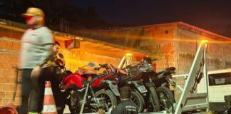 Mais de 100 motos irregulares são apreendidas em ‘adega’ de Manaus