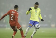 Brasil desperdiça pênalti e não passa de empate com Tunísia