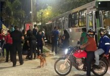 Acidente deixa nove feridos em colisão entre micro-ônibus e ônibus