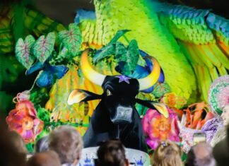 Boi Caprichoso abre temporada de shows para turistas internacionais